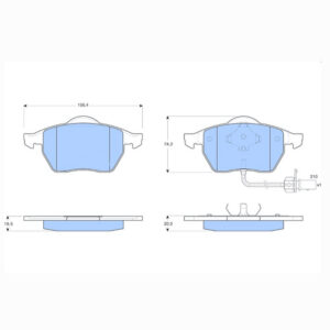 Δισκόφρενα ZTEC+ για Ford,Seat,Vw